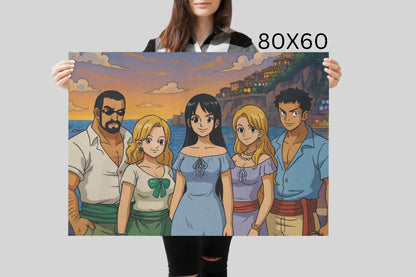 Anime Style Personalisiertes Porträt