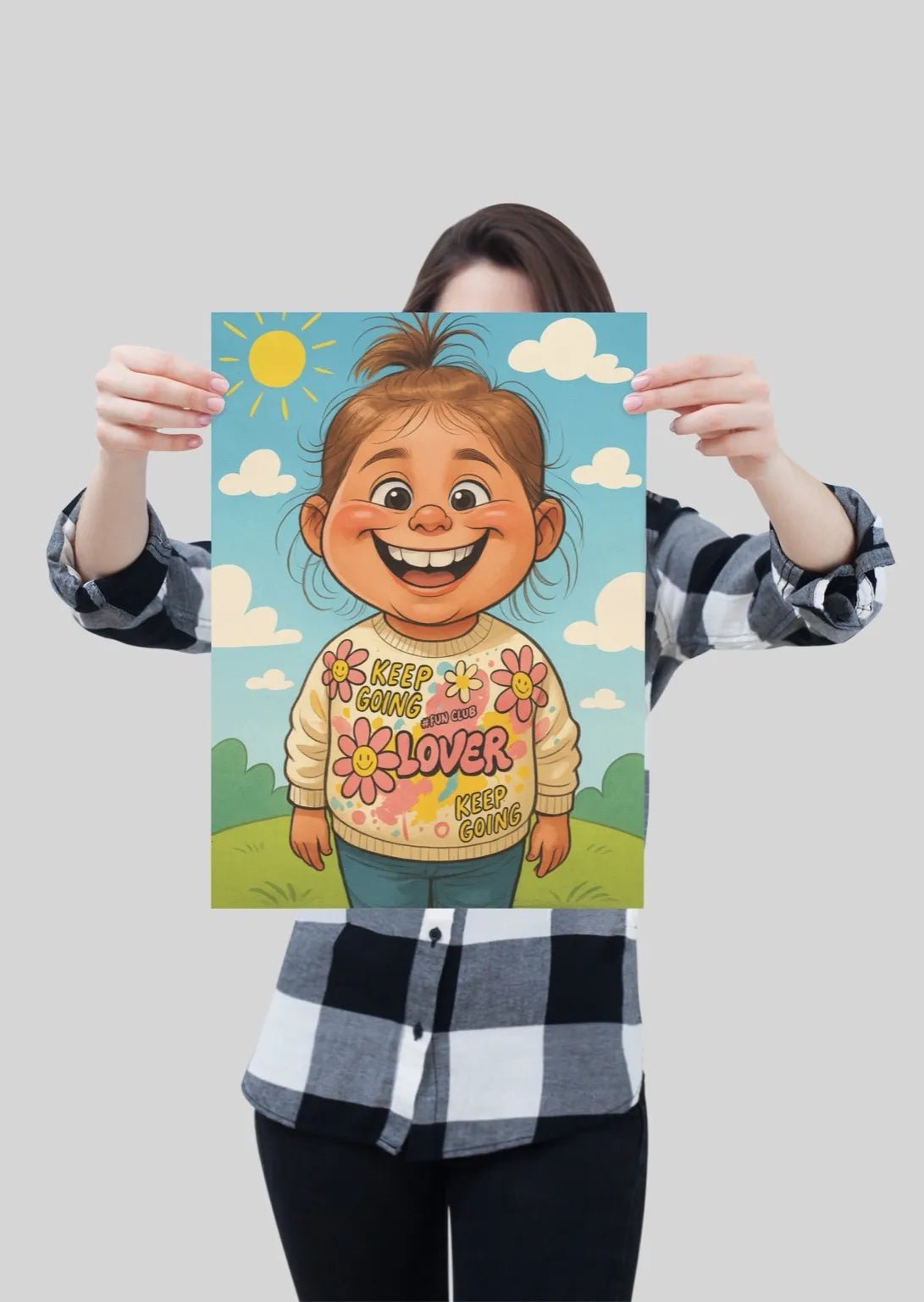 Karikatur Style Personalisiertes Porträt