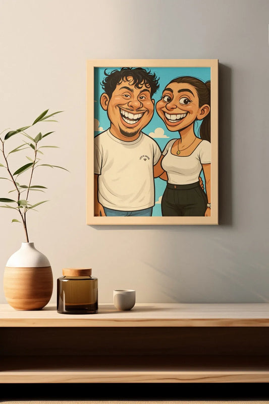 Karikatur Style Personalisiertes Porträt