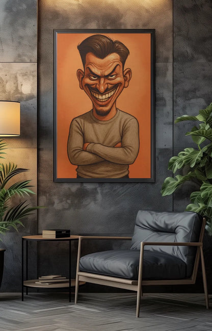 Karikatur Style Personalisiertes Porträt