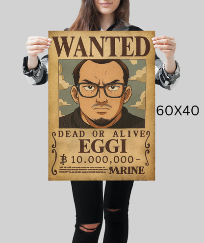 Wanted Style Personalisiertes Porträt