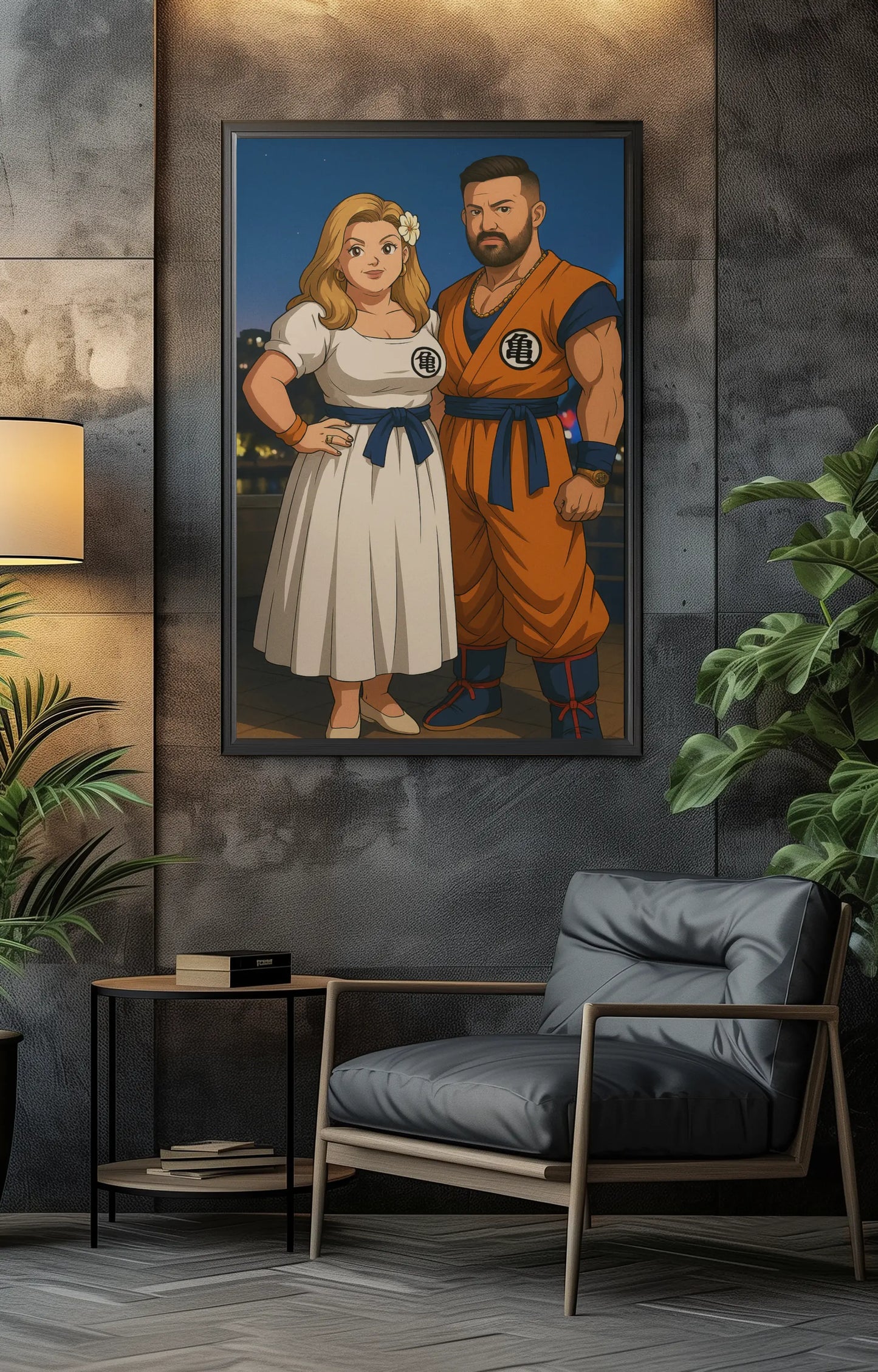 Anime Style Personalisiertes Porträt