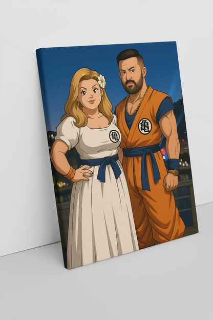 Anime Style Personalisiertes Porträt