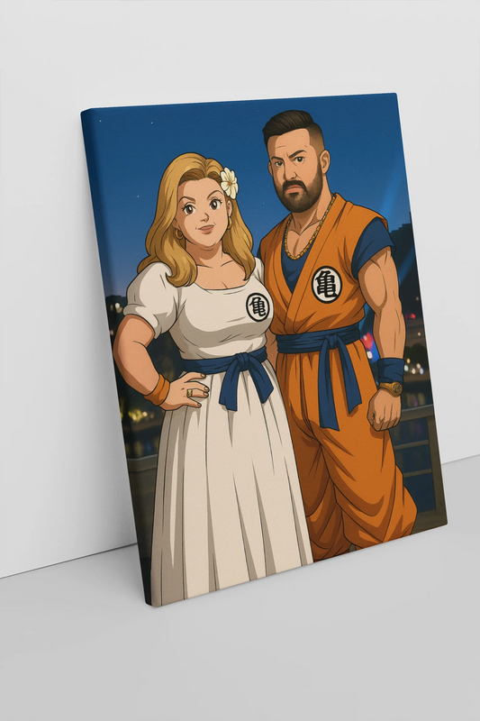 Anime Style Personalisiertes Porträt