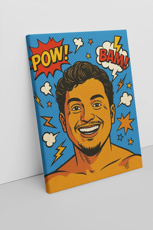 Comic Style Personalisiertes Porträt