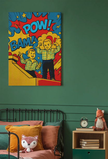 Comic Style Personalisiertes Porträt