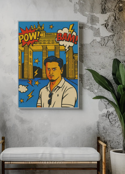 Comic Style Personalisiertes Porträt