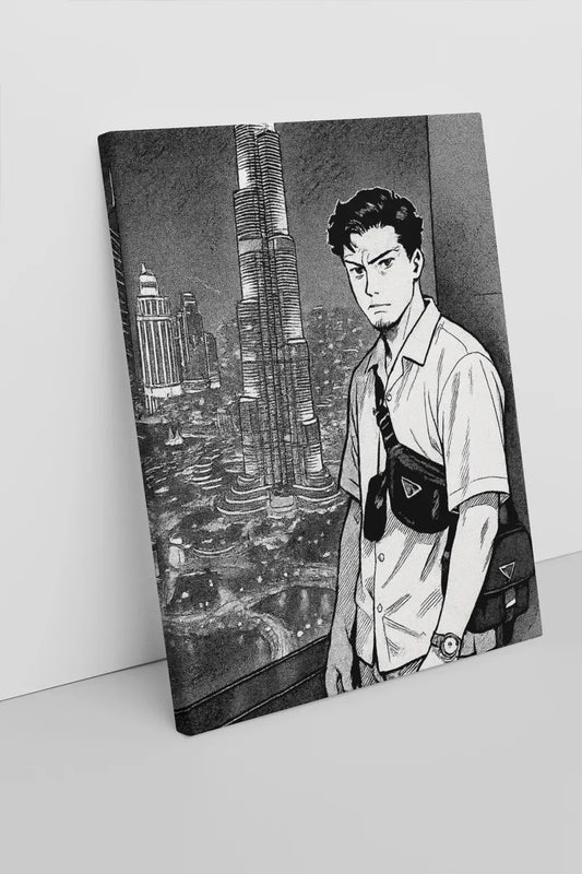 Manga Style Personalisiertes Porträt