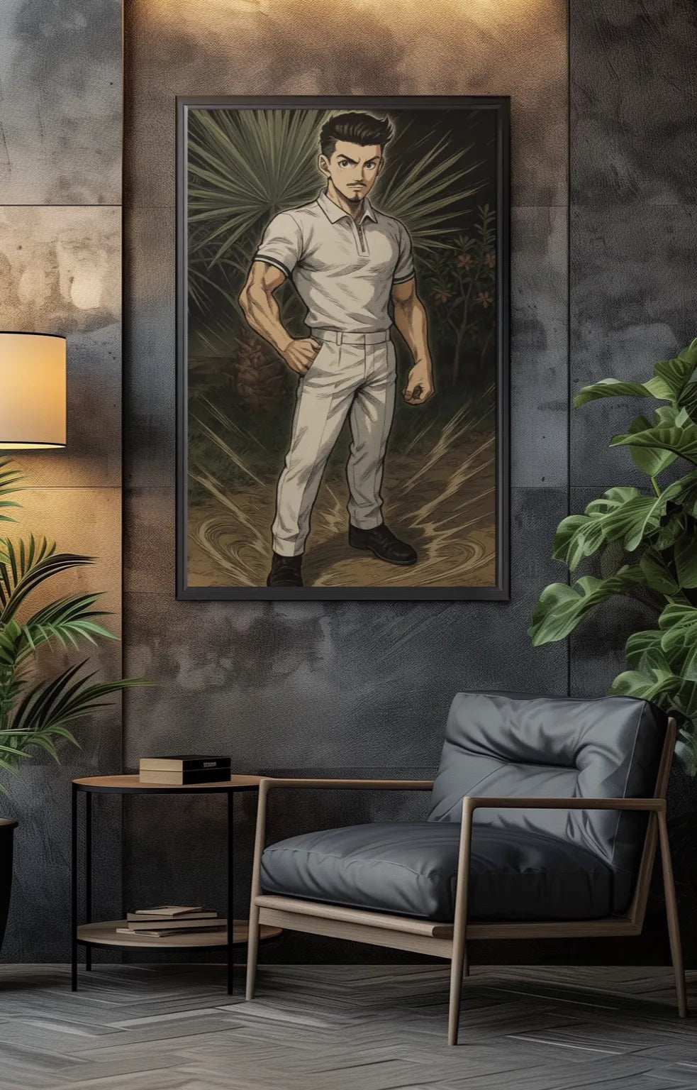 Manga Style Personalisiertes Porträt