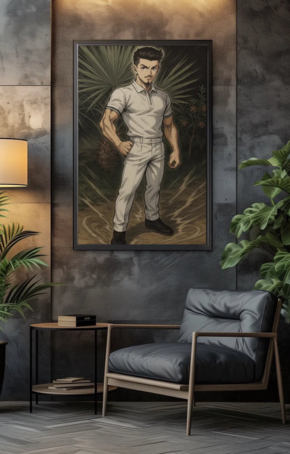 Manga Style Personalisiertes Porträt