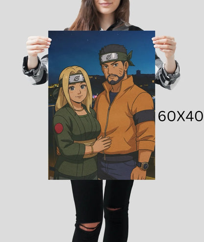 Anime Style Personalisiertes Porträt